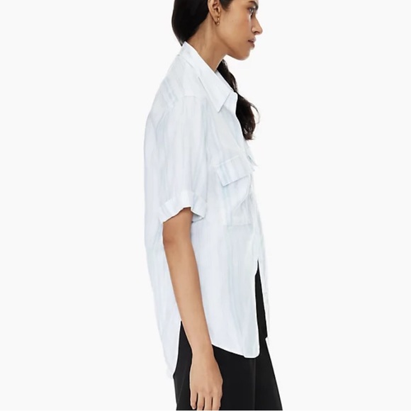 Aritzia Babaton New Utility Shortsleeve Shirt - Picture 3 of 7